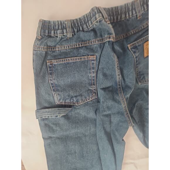 Haband Casual Joe Jeans Men's 36M X 30 Elastic Waist High Rise Denim Pants . - Picture 3 of 9